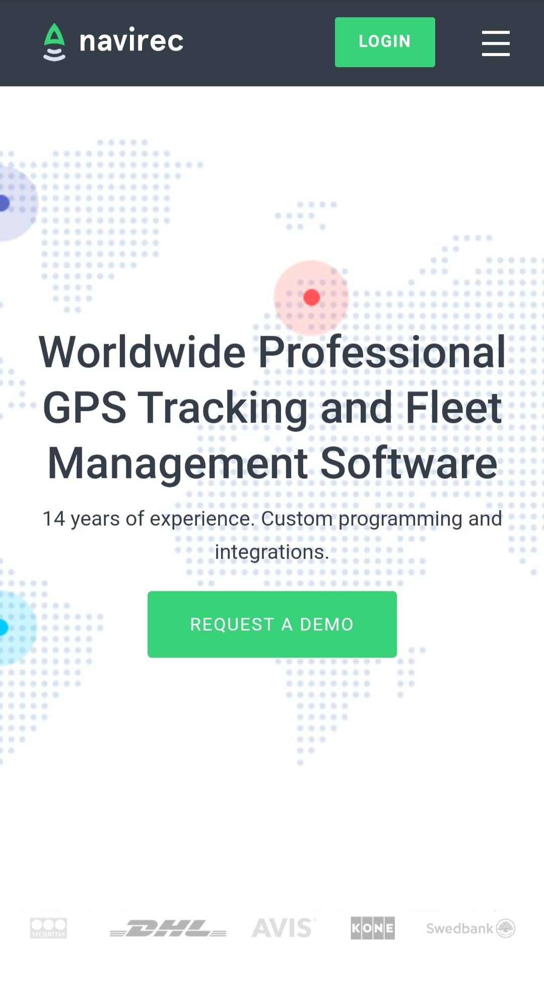 Tehtud tööd navirec.com projekti raames